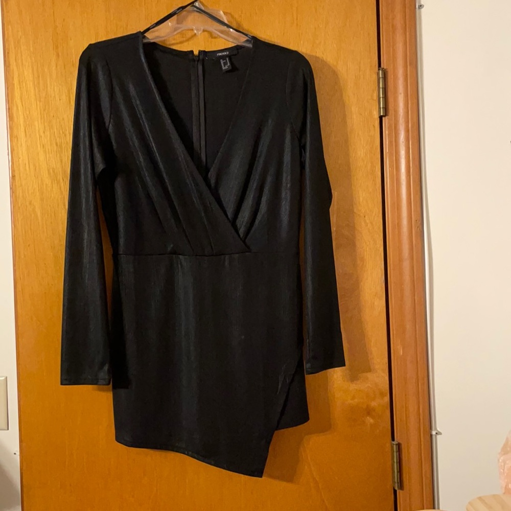 Black skort dress